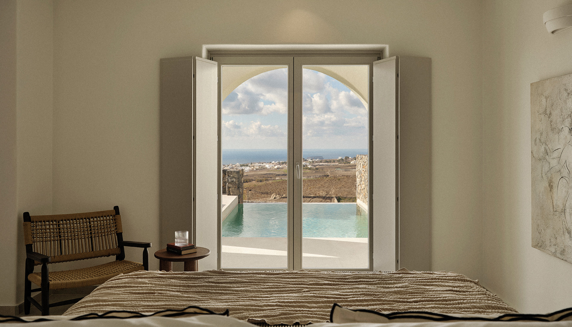 Master Suite with Heated Private Infinity Pool